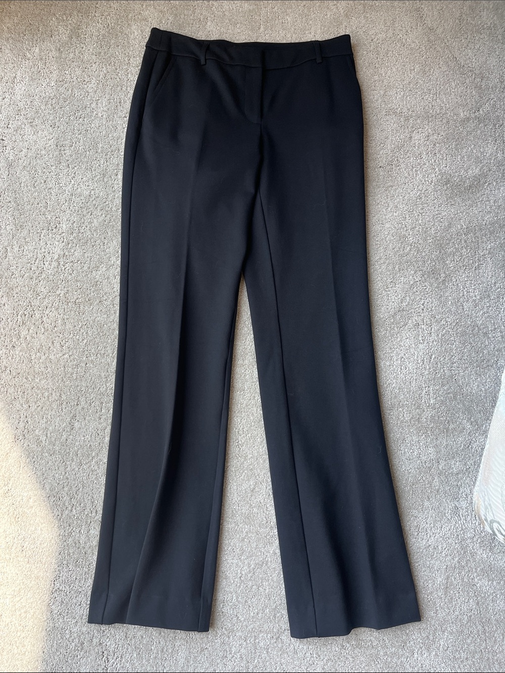 Anne Klein Black Tailored Dress Trousers